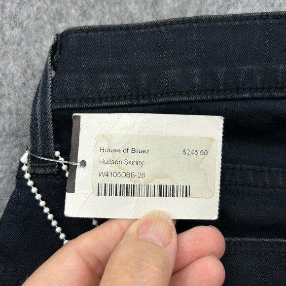Hudson Vice Versa Mid Rise Nico Super Skinny Jeans Women's Size 26 NWT - Picture 11 of 16